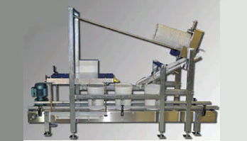 Automatic Lid Placing & Pressing Machine